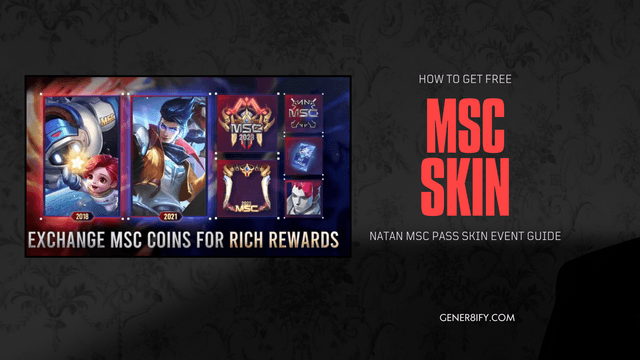 How to Get FREE MSC Skins in Mobile Legends | Natan MSC Pass Skin Event Guide